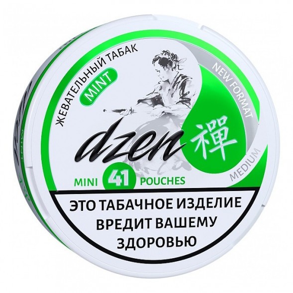 Табак жевательный DZEN - Mint Mini (Мята Мини) купить в Санкт-Петербурге