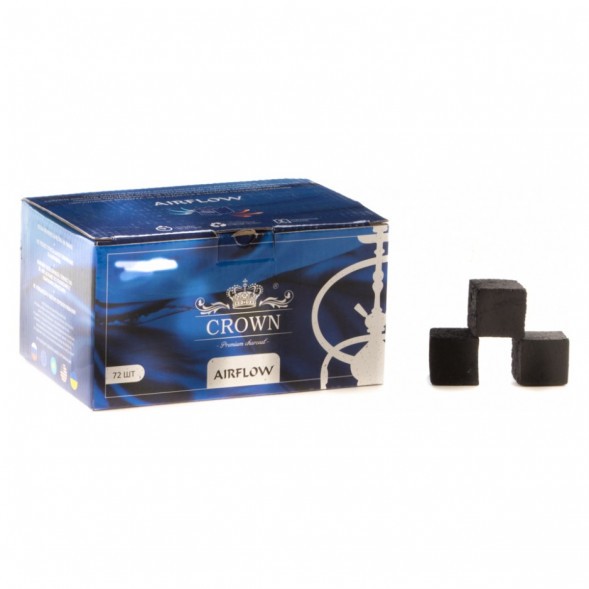 Уголь Crown Airflow (25 мм, 72 кубика) купить в Санкт-Петербурге