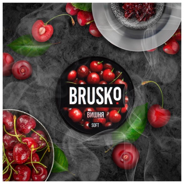 Смесь Brusko Medium - Вишня (50 грамм) купить в Санкт-Петербурге