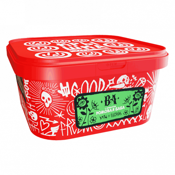 Табак Хулиган - BA (Ромовая Баба, 200 грамм) купить в Санкт-Петербурге