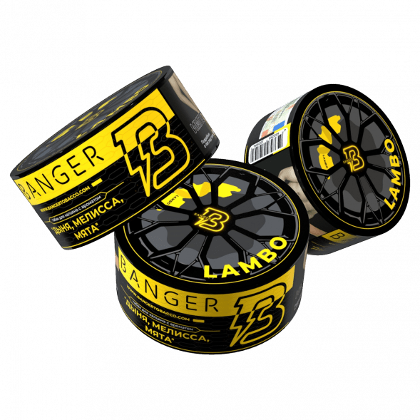Табак Banger - Lambo (Дыня, Мелисса, Мята, 100 грамм) купить в Санкт-Петербурге