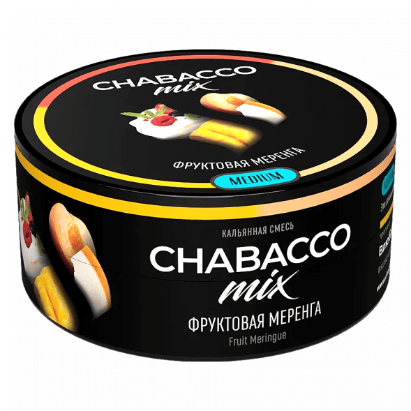 Смесь Chabacco MIX MEDIUM - Fruit Meringue (Фруктовая Меренга, 25 грамм) купить в Санкт-Петербурге