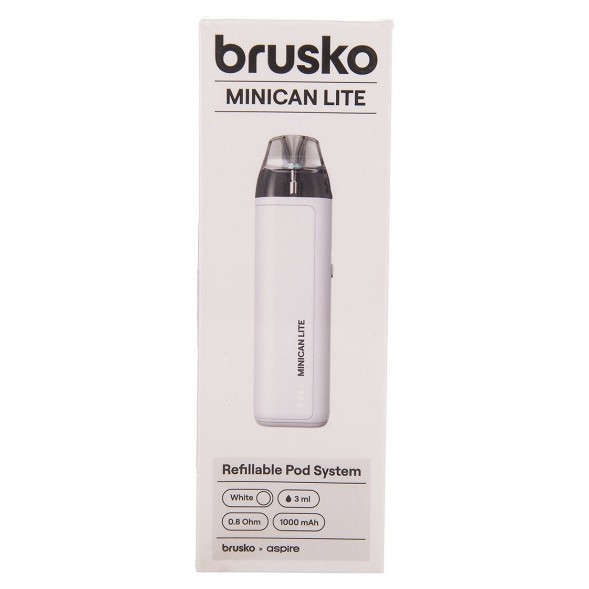 Электронная сигарета Brusko - Minican LITE (White) купить в Санкт-Петербурге
