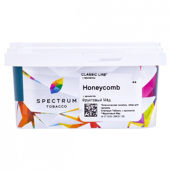Табак Spectrum - Honeycomb (Фруктовый Мед, 200 грамм) купить в Санкт-Петербурге