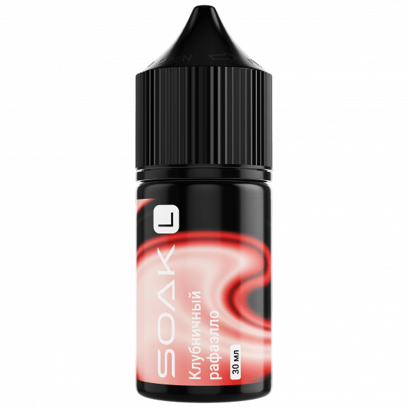 Жидкость SOAK L30 - Strawberry Raffaello (Клубничный Рафаэлло, 30 мл, 2 мг) купить в Санкт-Петербурге