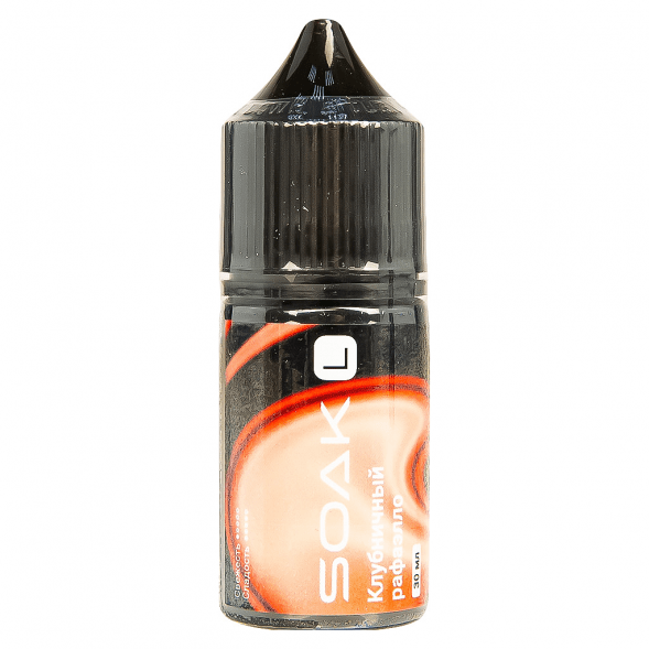 Жидкость SOAK L30 - Strawberry Raffaello (Клубничный Рафаэлло, 30 мл, 2 мг) купить в Санкт-Петербурге