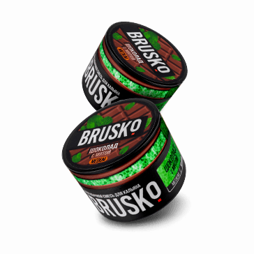 Смесь Brusko Medium - Шоколад с Мятой (250 грамм) купить в Санкт-Петербурге