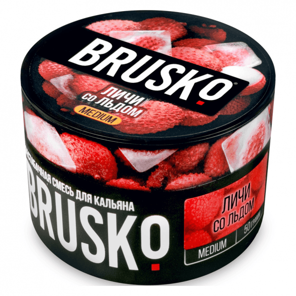 Смесь Brusko Medium - Личи со Льдом (50 грамм) купить в Санкт-Петербурге