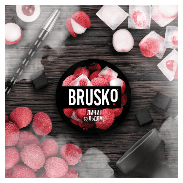 Смесь Brusko Medium - Личи со Льдом (50 грамм) купить в Санкт-Петербурге