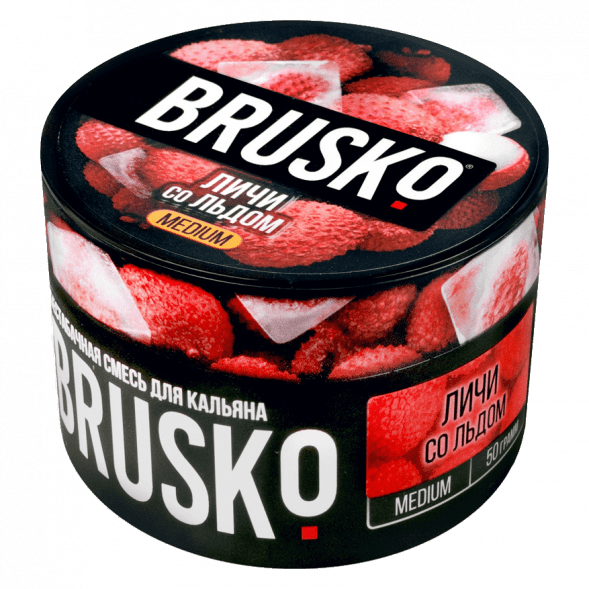 Смесь Brusko Medium - Личи со Льдом (50 грамм) купить в Санкт-Петербурге