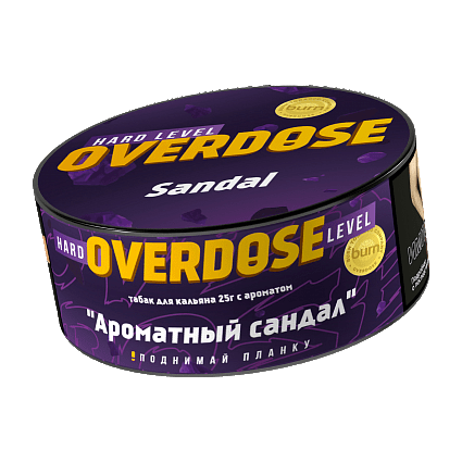Табак Overdose - Sandal (Ароматный Сандал, 25 грамм) купить в Санкт-Петербурге
