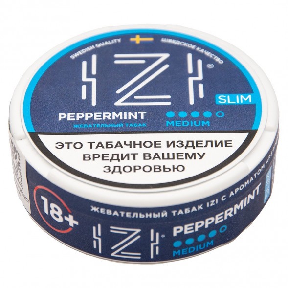 Табак жевательный IZI SLIM - Peppermint купить в Санкт-Петербурге