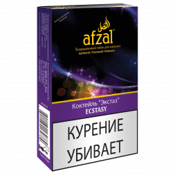 Табак Afzal - Ecstasy (Коктейль Экстаз, 40 грамм)