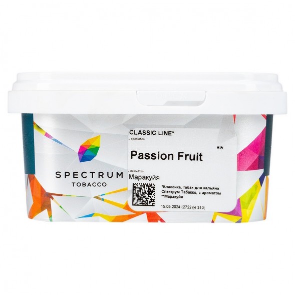 Табак Spectrum - Passion Fruit (Маракуйя, 200 грамм) купить в Санкт-Петербурге