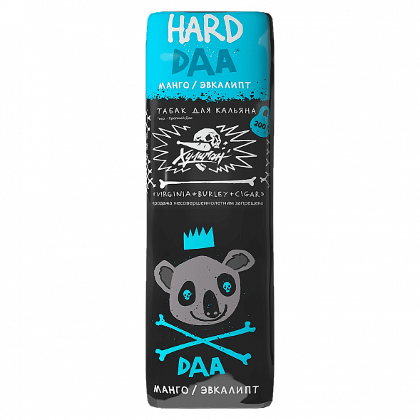 Табак Хулиган Hard - DAA (Манго и Эвкалипт, 200 грамм) купить в Санкт-Петербурге