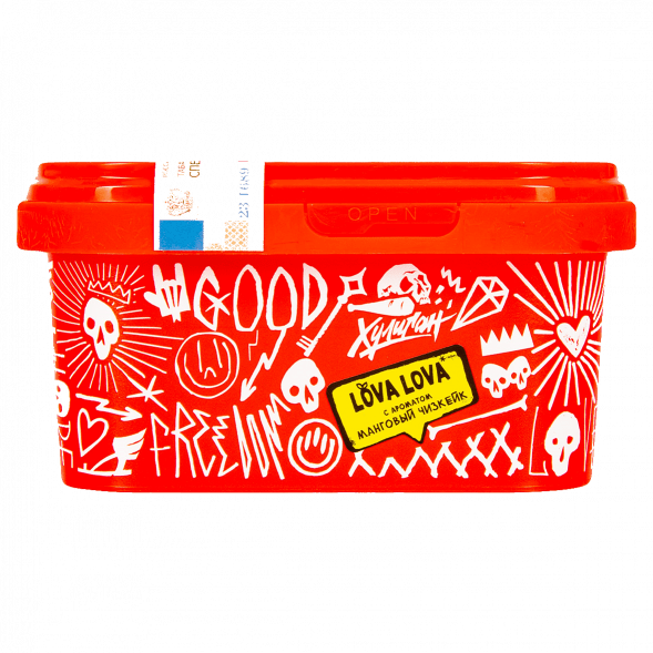 Табак Хулиган - LOVA LOVA (Манговый Чизкейк, 200 грамм) купить в Санкт-Петербурге