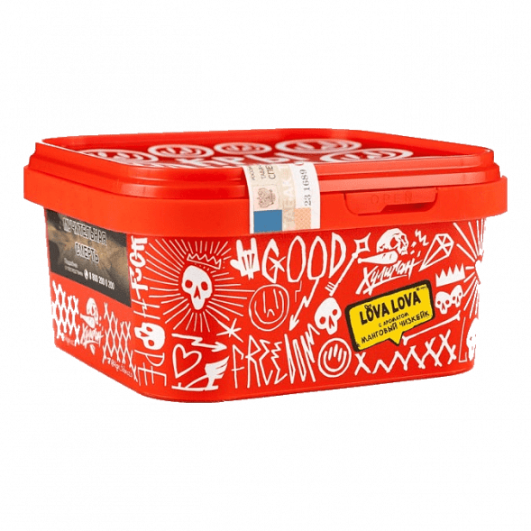 Табак Хулиган - LOVA LOVA (Манговый Чизкейк, 200 грамм) купить в Санкт-Петербурге
