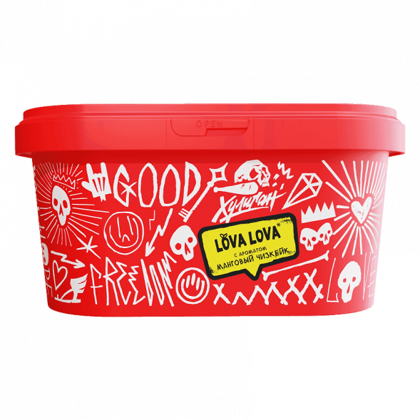 Табак Хулиган - LOVA LOVA (Манговый Чизкейк, 200 грамм) купить в Санкт-Петербурге