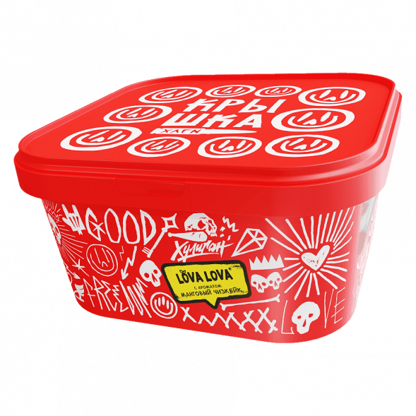 Табак Хулиган - LOVA LOVA (Манговый Чизкейк, 200 грамм) купить в Санкт-Петербурге