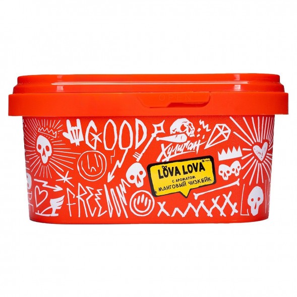 Табак Хулиган - LOVA LOVA (Манговый Чизкейк, 200 грамм) купить в Санкт-Петербурге