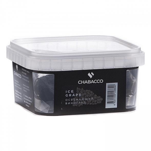 Смесь Chabacco MEDIUM - Ice Grape (Освежающий Виноград, 200 грамм) купить в Санкт-Петербурге