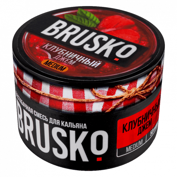 Смесь Brusko Medium - Клубничный Джем (50 грамм) купить в Санкт-Петербурге