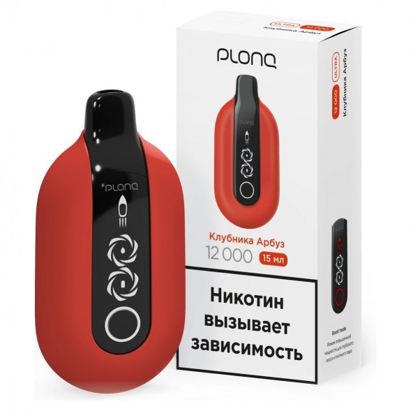 PLONQ ULTRA - Клубника Арбуз (12000 затяжек) купить в Санкт-Петербурге