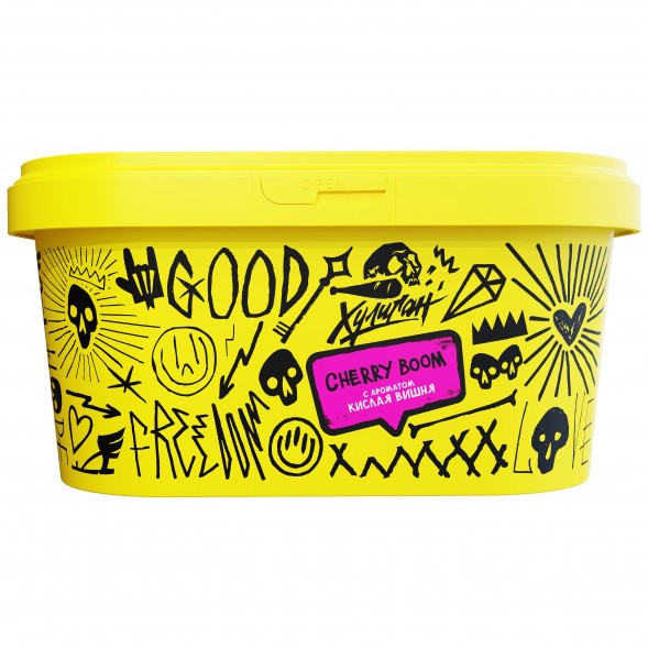 Табак Хулиган - Cherry Boom (Кислая Вишня, 200 грамм) купить в Санкт-Петербурге