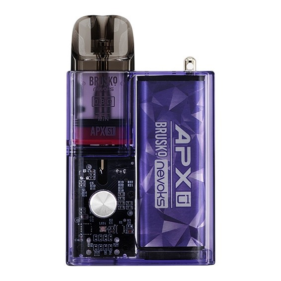 Электронная сигарета Brusko - APX C1 (Фиолетовый Кристалл) купить в Санкт-Петербурге