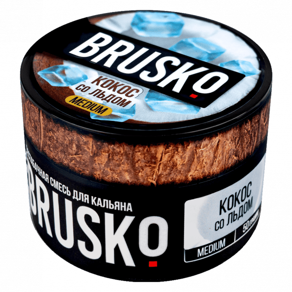 Смесь Brusko Medium - Кокос со Льдом (50 грамм) купить в Санкт-Петербурге