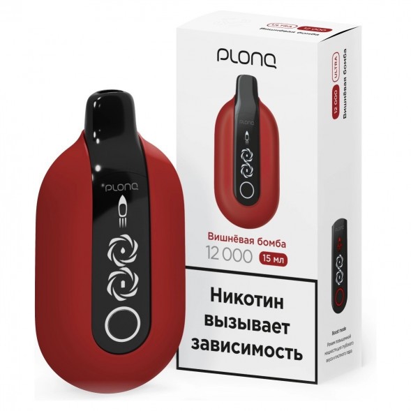 PLONQ ULTRA - Вишнёвая Бомба (12000 затяжек) купить в Санкт-Петербурге