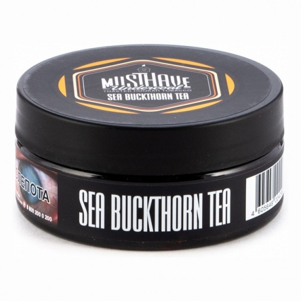 Табак Must Have - Sea Buckthorn Tea (Облепиховый Чай, 125 грамм) купить в Санкт-Петербурге