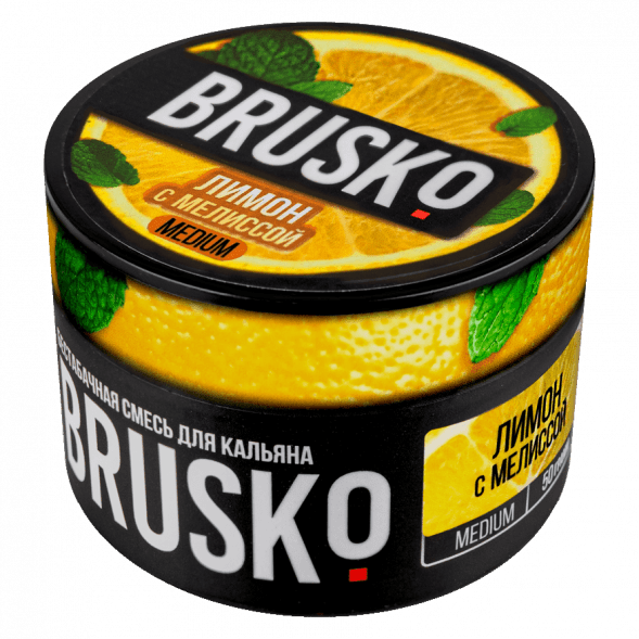 Смесь Brusko Medium - Лимон с Мелиссой (50 грамм) купить в Санкт-Петербурге