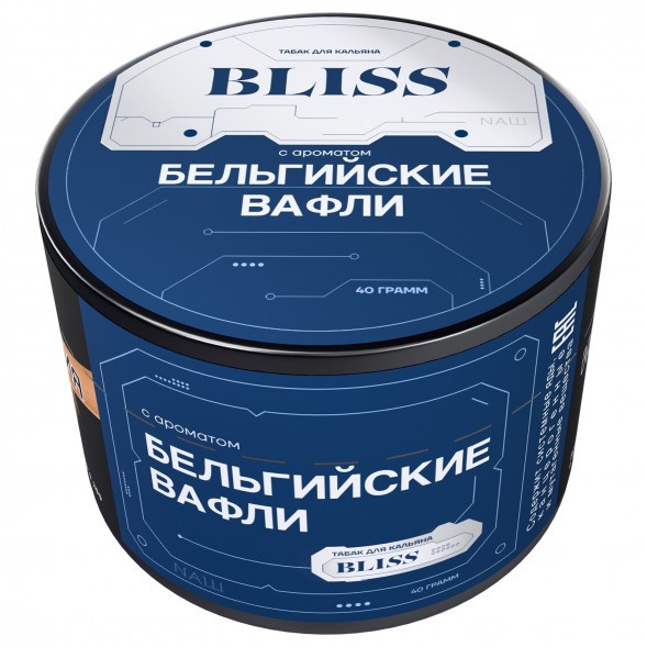 Табак Bliss - Бельгийские Вафли (40 грамм) купить в Санкт-Петербурге