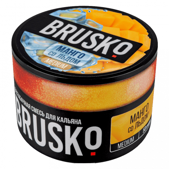 Смесь Brusko Medium - Манго со Льдом (50 грамм) купить в Санкт-Петербурге