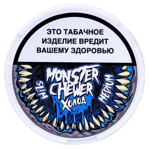 Табак жевательный Monster Chewer - MEDIUM Холод (10 грамм) купить в Санкт-Петербурге