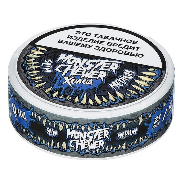 Табак жевательный Monster Chewer - MEDIUM Холод (10 грамм) купить в Санкт-Петербурге