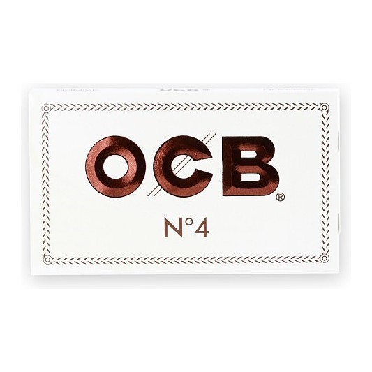 Бумага для самокруток OCB - №4 Double White (100 штук) купить в Санкт-Петербурге