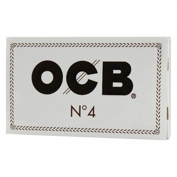 Бумага для самокруток OCB - №4 Double White (100 штук) купить в Санкт-Петербурге