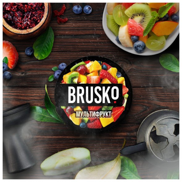 Смесь Brusko Medium - Мультифрукт (50 грамм) купить в Санкт-Петербурге