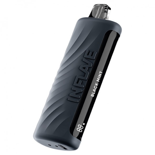 INFLAVE OMEGA - Чёрная Мята (Black Mint, 10000 затяжек) купить в Санкт-Петербурге
