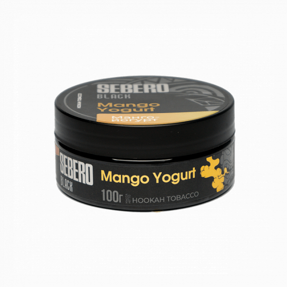 Табак Sebero Black - Mango Yogurt (Манговый Йогурт, 100 грамм) купить в Санкт-Петербурге
