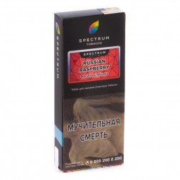 Табак Spectrum Hard - Russian Raspberry (Малина Клубника, 100 грамм)