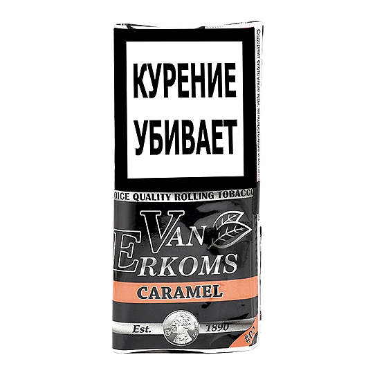 Табак сигаретный Van Erkoms - Caramel (40 грамм) купить в Санкт-Петербурге