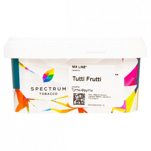 Табак Spectrum Mix Line - Tutti Frutti (Тутти-Фрутти, 200 грамм) купить в Санкт-Петербурге