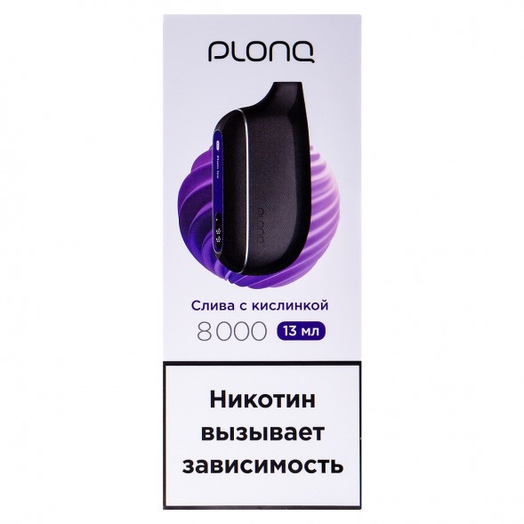PLONQ MAX SMART - Слива с Кислинкой (8000 затяжек) купить в Санкт-Петербурге