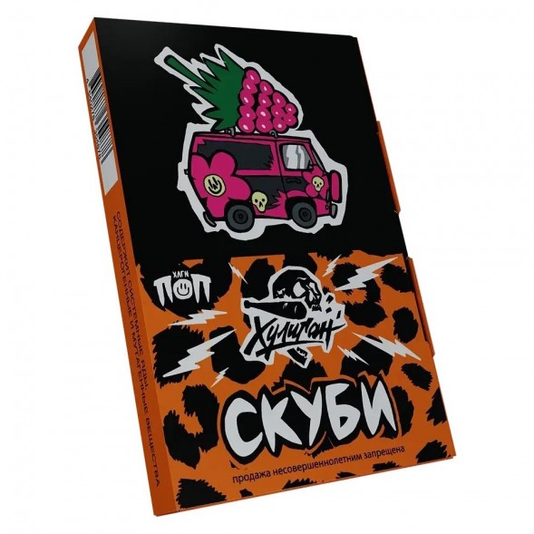 Табак Хулиган - Скуби (Цветочная Малина, 25 грамм) купить в Санкт-Петербурге