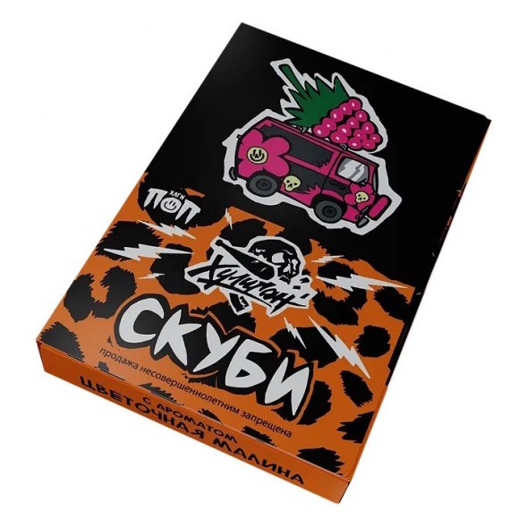 Табак Хулиган - Скуби (Цветочная Малина, 25 грамм) купить в Санкт-Петербурге