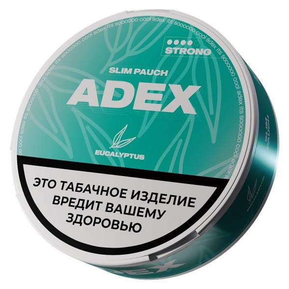 Табак жевательный ADEX STRONG SLIM - Eucalyptus (Эвкалипт) купить в Санкт-Петербурге
