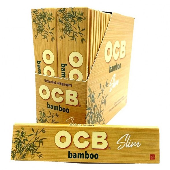 Бумага для самокруток OCB - SLIM Bamboo (32 штуки) купить в Санкт-Петербурге